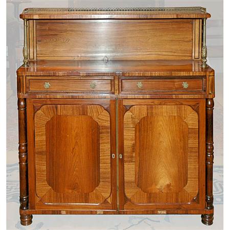 Regency Style Rosewood Chiffonier
	