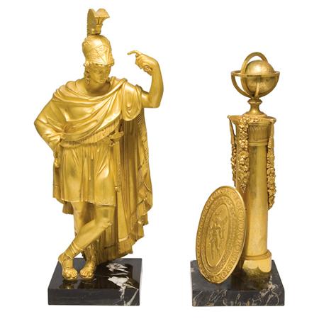 Empire Gilt Bronze Figure of a 695fb