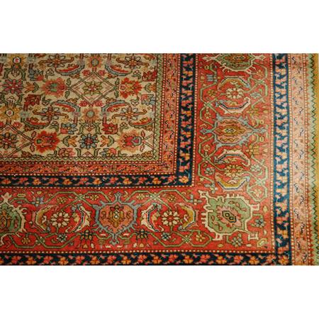 Indo-Fereghan Carpet
	  Estimate:$600-$900