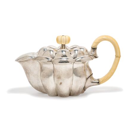 Josef Hoffman Austrian, 1870-1956 Teapot,