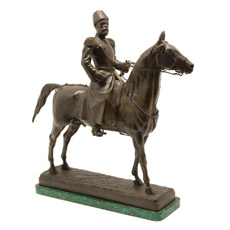 Bronze Equestrian Figures of Czar
