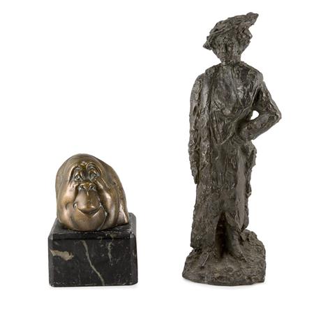 Bronze Figure of a Woman Together