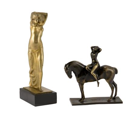 Two Art Deco Bronze Figures of 69740