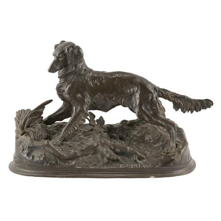 Bronze Figure of a Pointer
	  Estimate:$700-$900