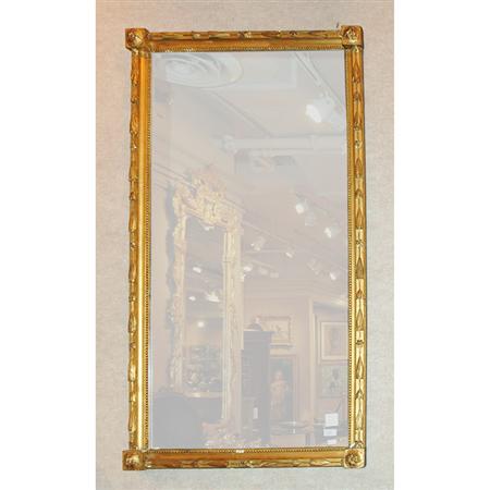 Louis XVI Style Gold Painted Mirror
	