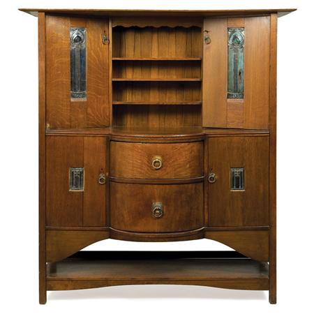 Scottish Arts and Crafts Oak Cabinet  69748