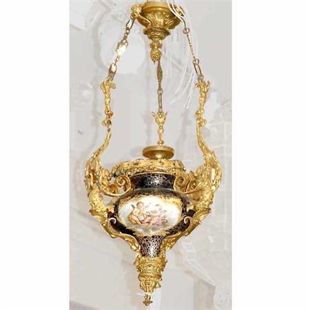 Sevres Style Gilt Bronze Mounted 69750