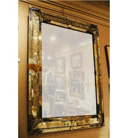 Venetian Glass Mirror Framed Mirror  6975e