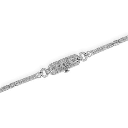 Diamond Wristwatch
	  Estimate:$1,500-$2,000