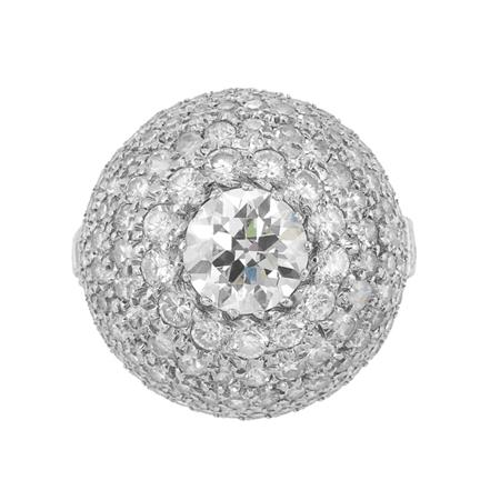 Diamond Dome Ring
	  Estimate:$3,000-$4,000