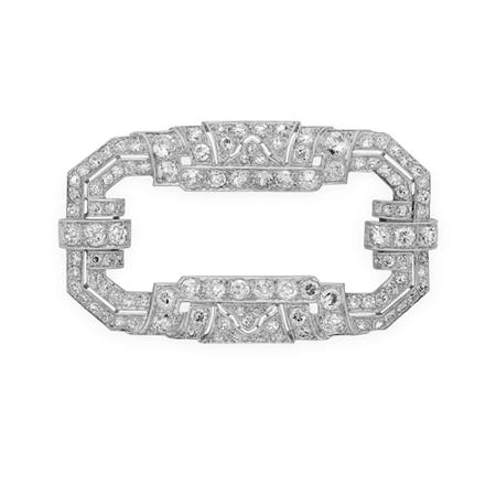 Diamond Brooch
	  Estimate:$2,500-$3,500