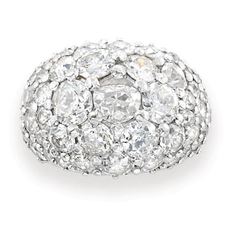 Diamond Bombe Ring Estimate 4 000 6 000 69460