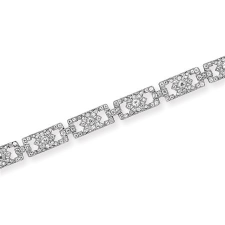 Diamond Bracelet
	  Estimate:$4,000-$6,000