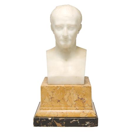 Italian Marble Bust of Augustus Caesar
	