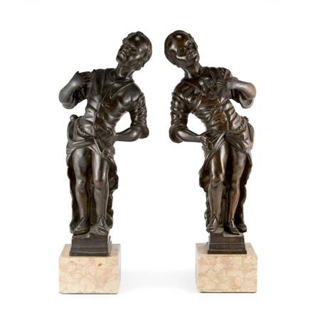 Pair of Venetian Walnut Blackamoor