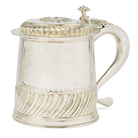 William and Mary Silver Tankard
	