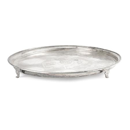 Continental Silver Salver
	  Estimate:$800-$1,200