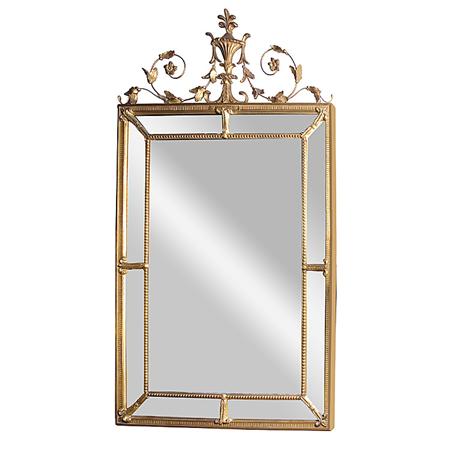 Neoclassical Style Gilt Wood Mirror  6994d