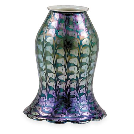 Quezal Glass Shade
	  Estimate:$800-$1,200