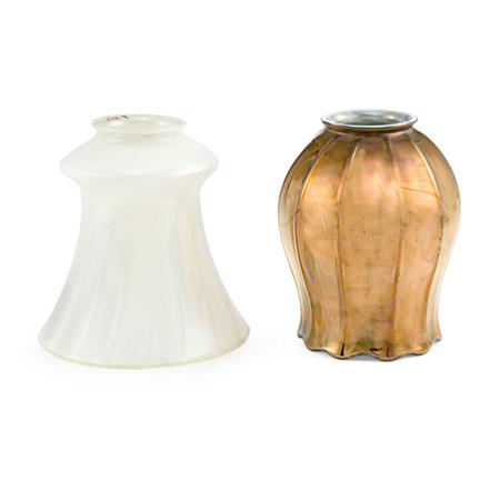 Quezal Glass Shade Together with 69988