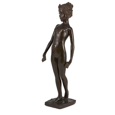Bronze Figure of a Nymph Estimate 1 500 2 500 699b2