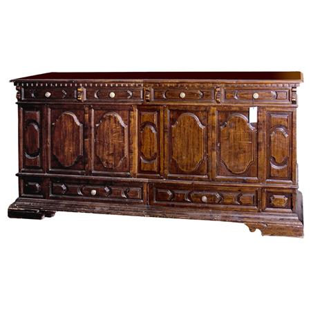 Italian Baroque Style Stained Wood 69a10