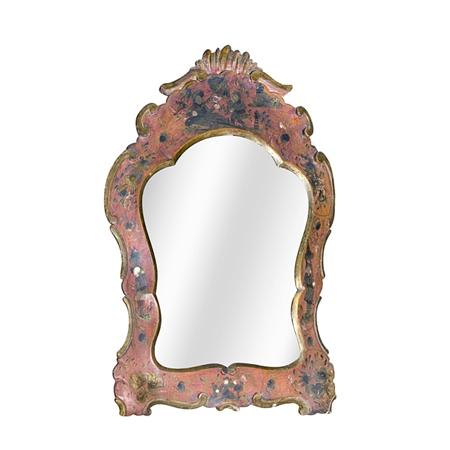 Venetian Rococo Style Painted Mirror  69a36