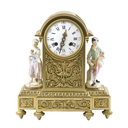Louis XVI Style Gilt Bronze and 69a42