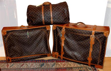 Three Louis Vuitton Suitcases  69acb