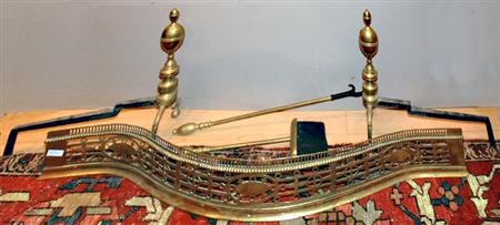 George III Pierced Brass Serpentine
