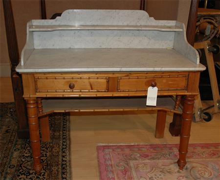Victorian Style Marble Top Faux 69b05