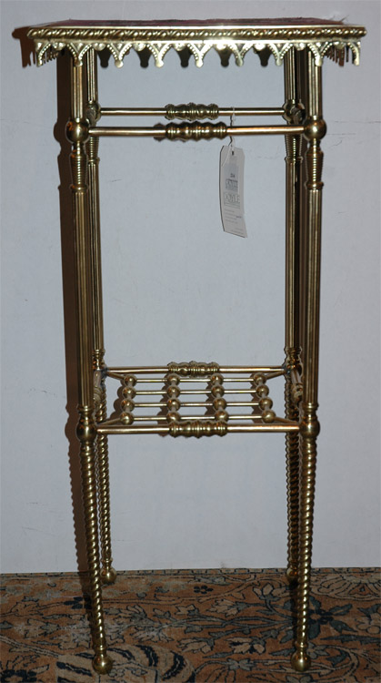 Victorian Style Brass Stand  69b18