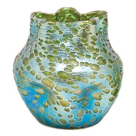 Unsigned Loetz Glass Vase
	  Estimate:$800-$1,200