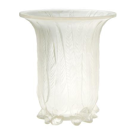 Lalique Molded Glass Eucalyptus 697f9