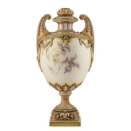 Royal Worcester Porcelain Vase 6984e