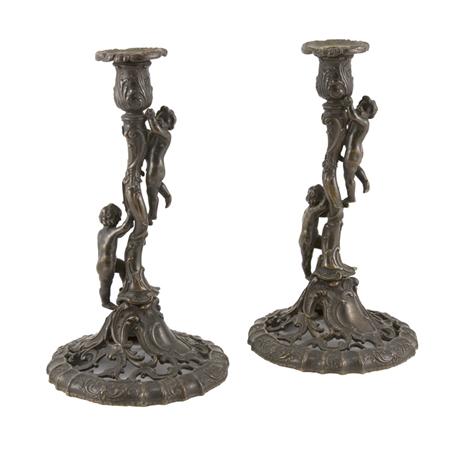 Companion Pair of Rococo Style