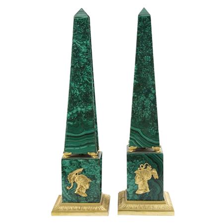 Pair of Neoclassical Style Gilt-Metal