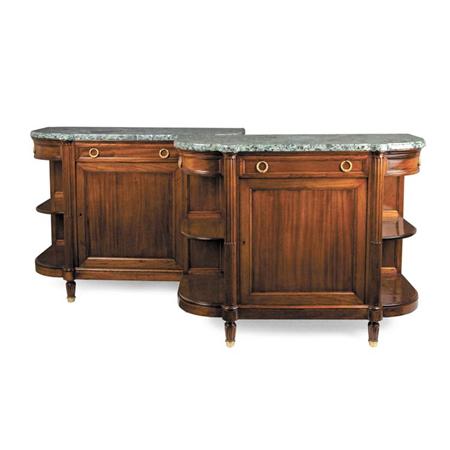 Pair of Louis XVI Style Mahogany 698e5