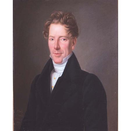 Attributed to Alexandre Bally Portrait 69d6f