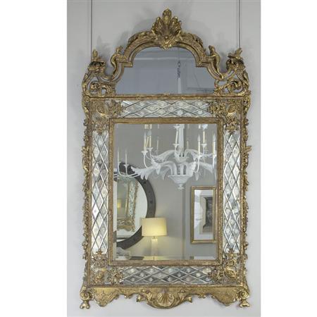 Regence Style Gilt Wood Mirror  69db5