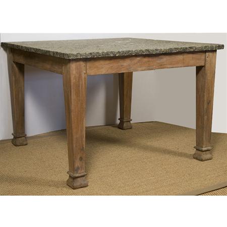 Anglo Colonial Teak Center Table  69ddd