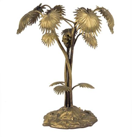 Continental Gilt Metal Palm Tree 69de6