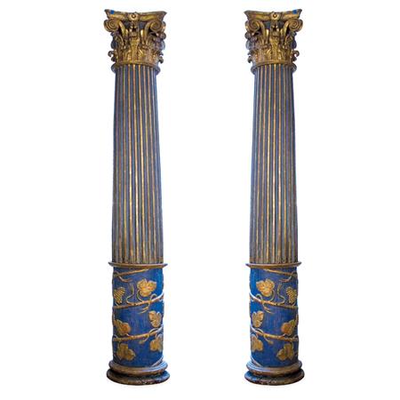 Pair of Italian Neoclassical Painted