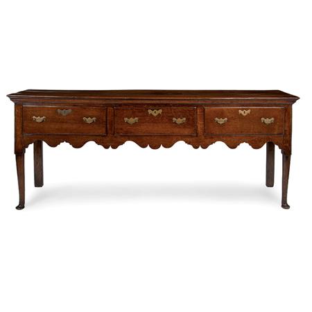 Provincial George I Oak Sideboard
	