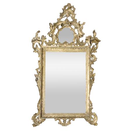 Italian Rococo Gilt Wood Mirror  69e3b