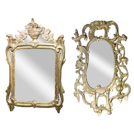 George II Style Gilt Wood Mirror 69e4b