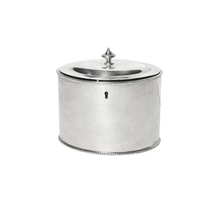 Georgian Silver Tea Caddy
	  Estimate:$800-$1,200