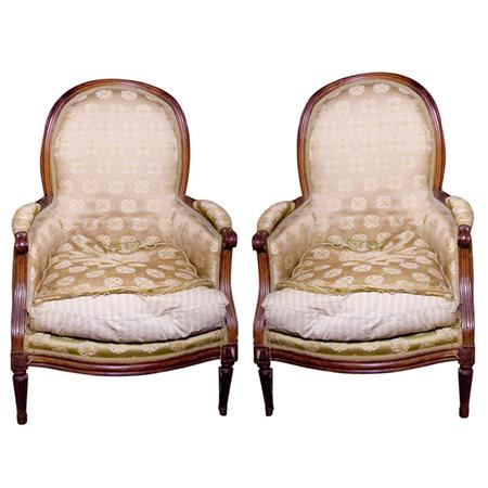 Companion Pair of Louis XVI Walnut