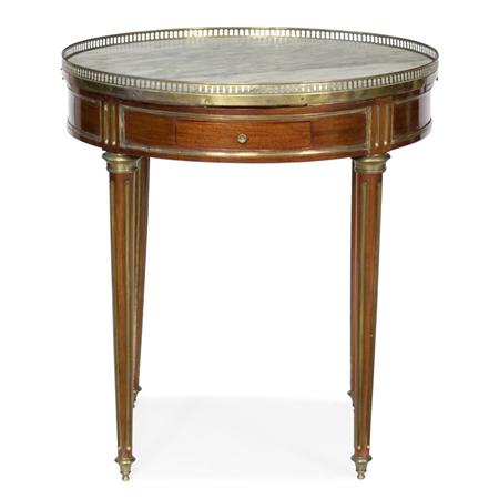 Louis XVI Style Brass Bound Mahogany