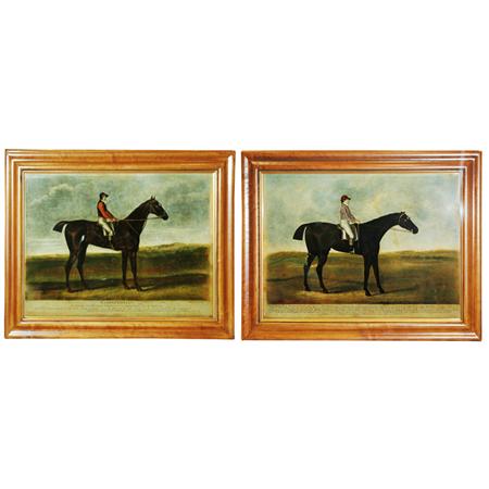 Set of Four Framed Equestrian Prints 69ea2